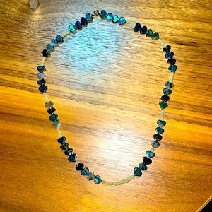 Heart beaded necklace